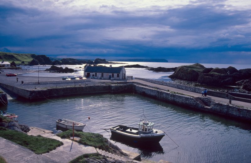 Ballintoy Harbour, Causeway Coast, Co Antrim, Northern Ireland.