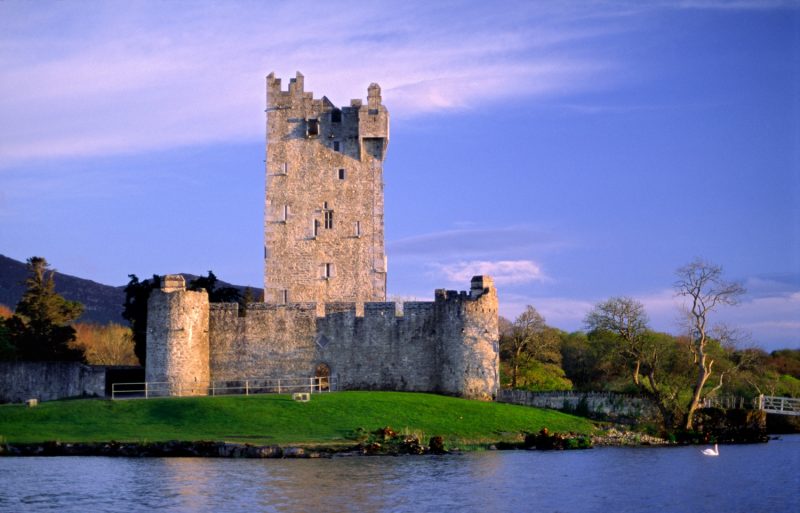 Ross Castle, Killarney, Co Kerry, Ireland.
