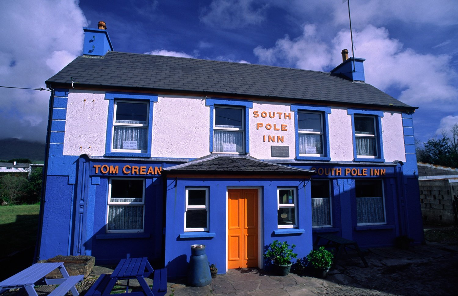 The South Pole Inn, Dingle Peninsula, Co Kerry, Ireland. The South Pole Inn, Dingle Peninsula, Co Kerry, Ireland.