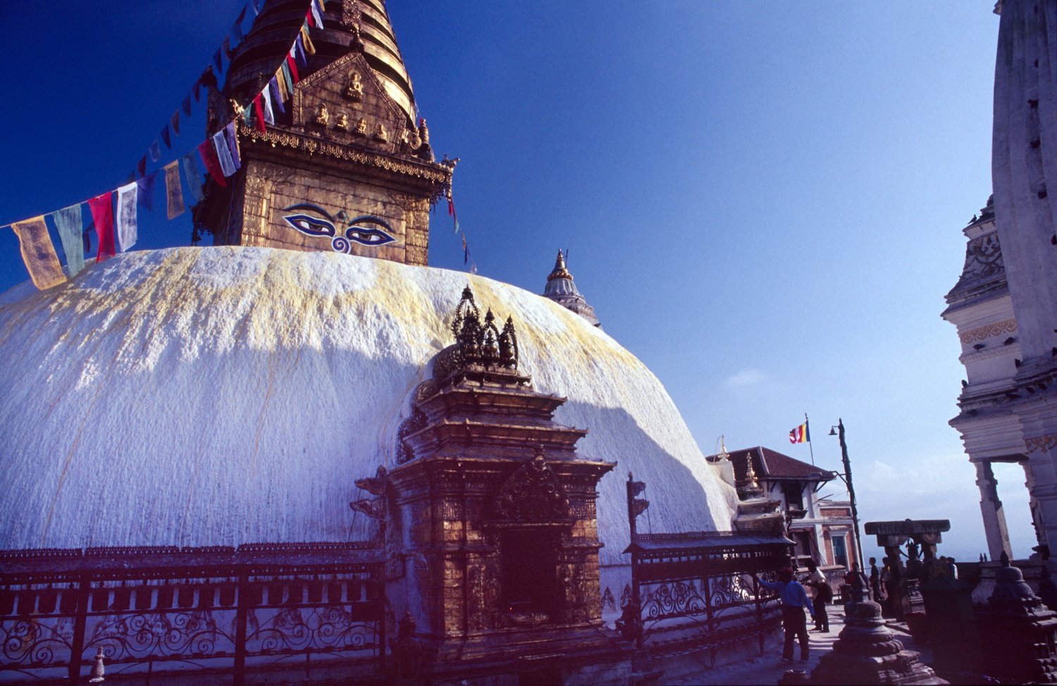 Swayambhunath Stupa, Kathmandu, Nepal. Swayambhunath Stupa, Kathmandu, Nepal.