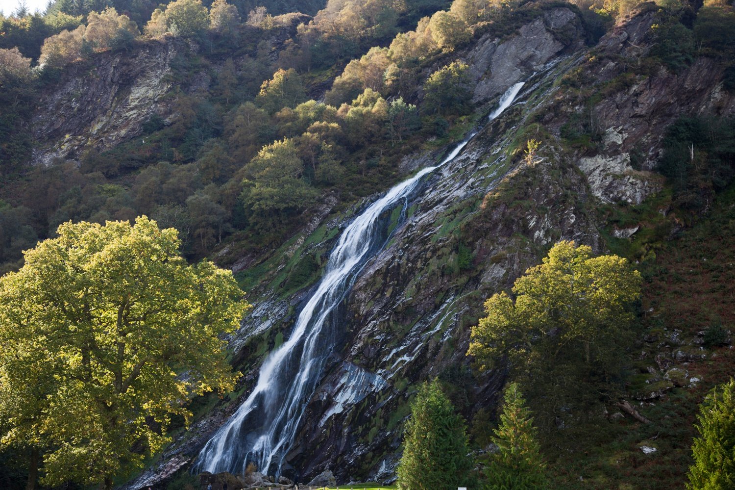 Powerscourt Waterfall, Co Wicklow, Ireland. Powerscourt Waterfall, Co Wicklow, Ireland.