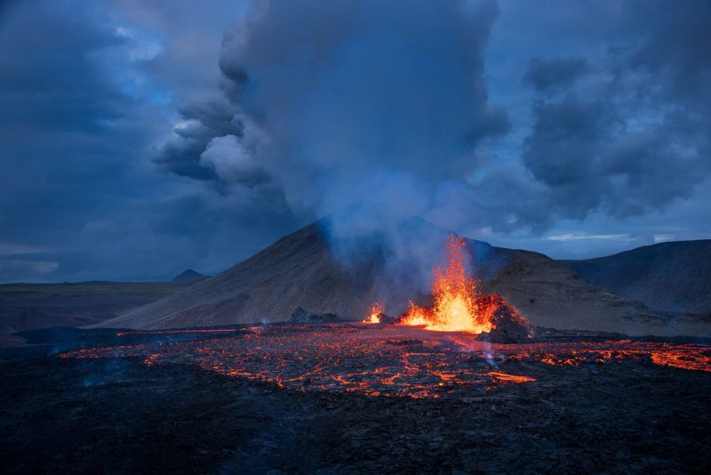 Meradalir Eruption, Reykjanes, Iceland.