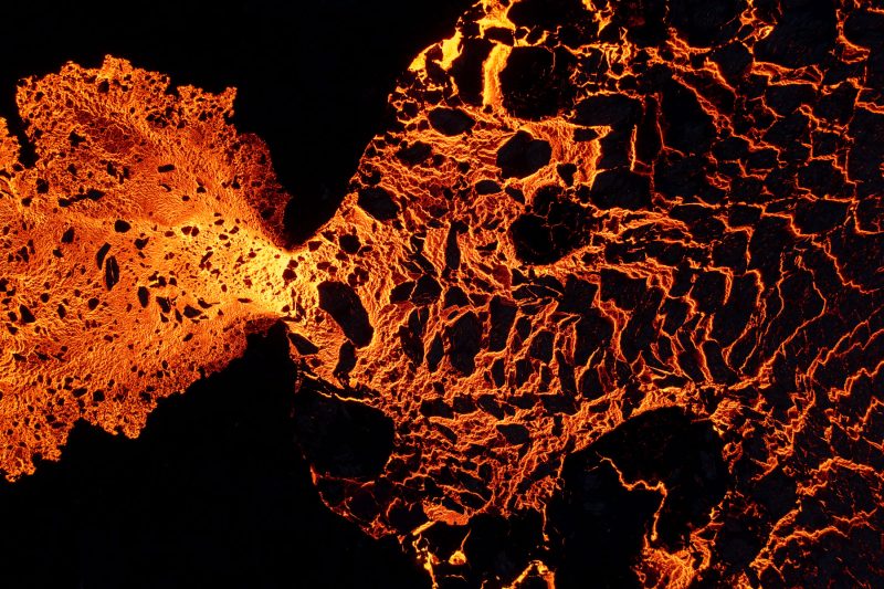 Meradalir Eruption, Reykjanes, Iceland.