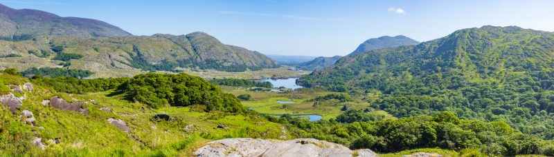 Ladies View, Killarney National Park, County Kerry, Ireland.