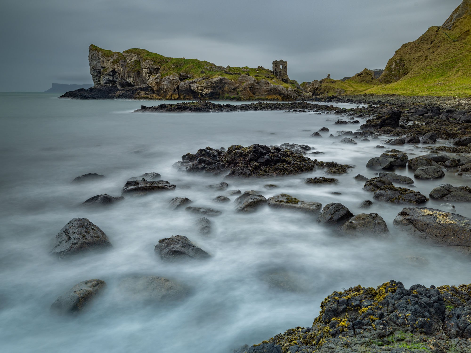 Kinbane Castle, Causeway Coast, Northern Ireland. Kinbane Castle, Causeway Coast, Northern Ireland.