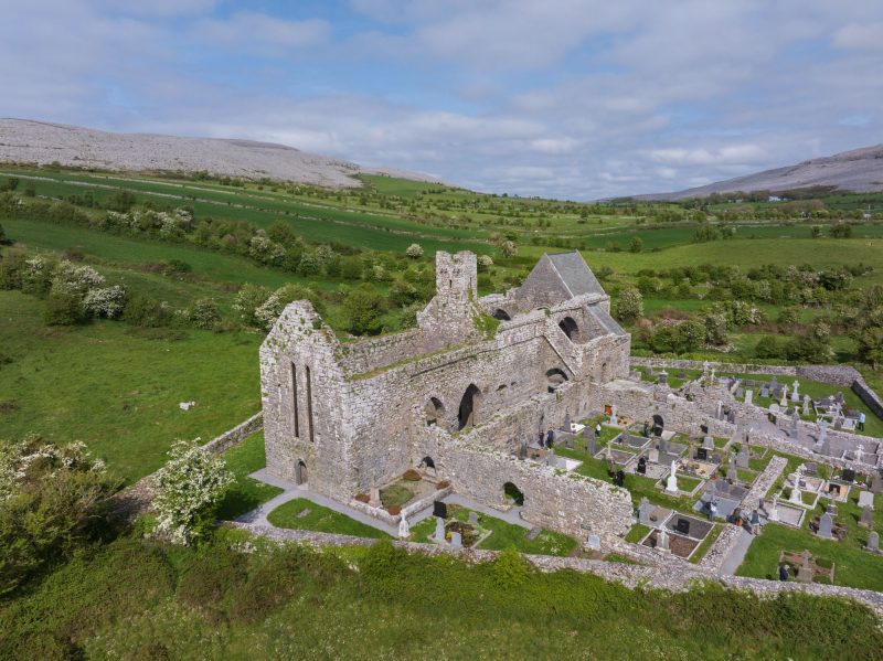 Corcomroe Abeey, The Burren, Ireland.