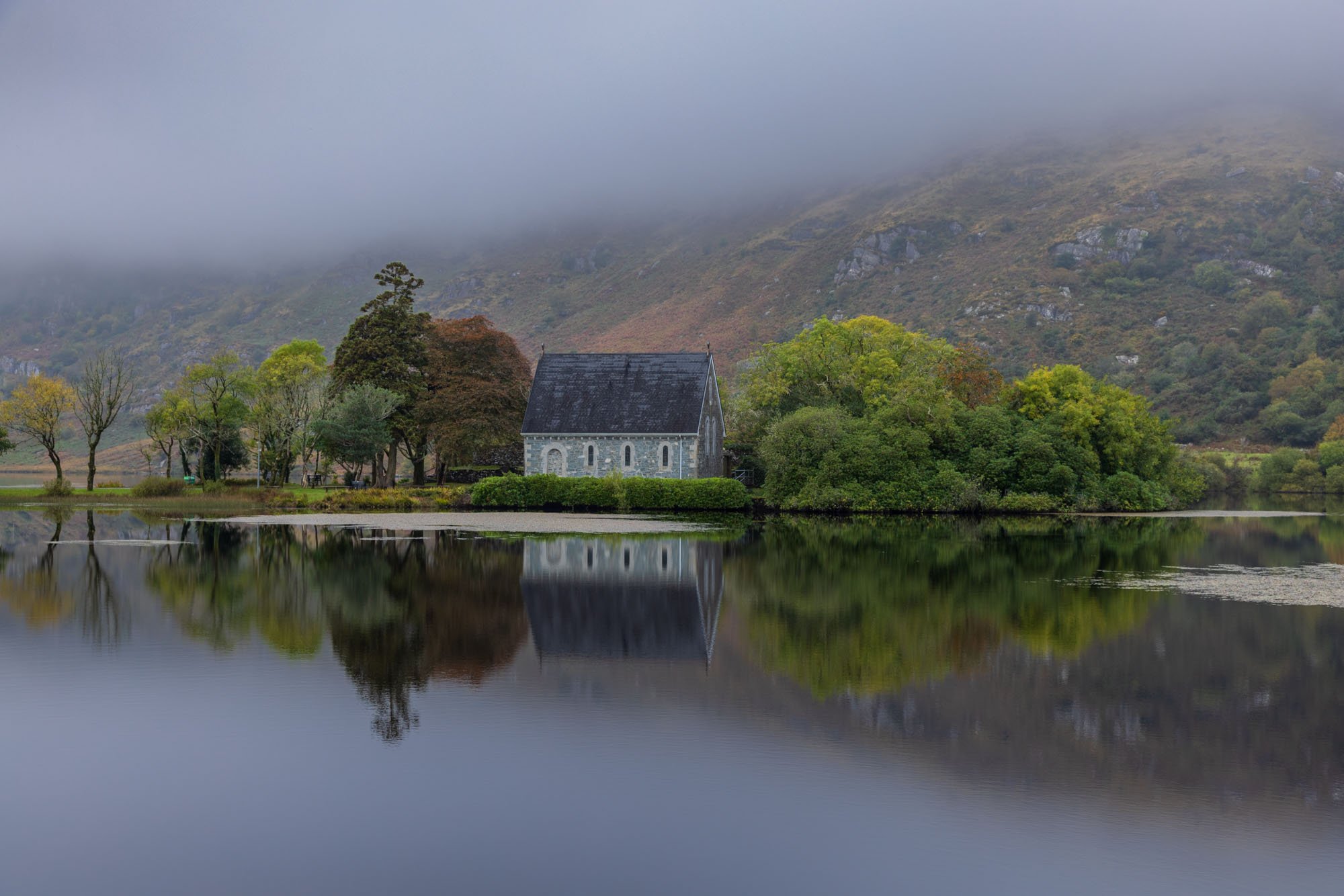 Gougane Barra, County Cork, Ireland. Gougane Barra, County Cork, Ireland.