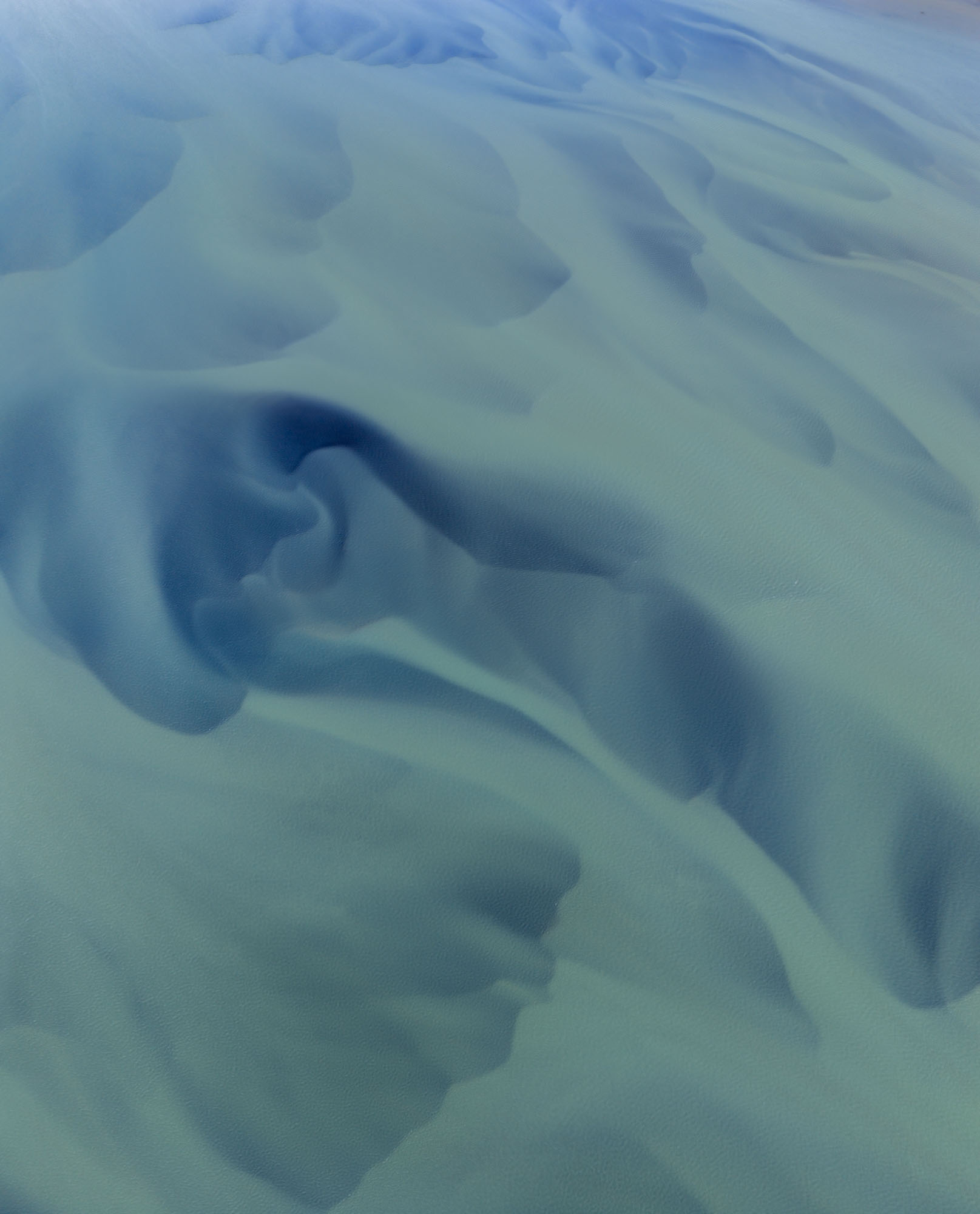 Abstract of Glacial River, Iceland. Abstract of Glacial River, Iceland.