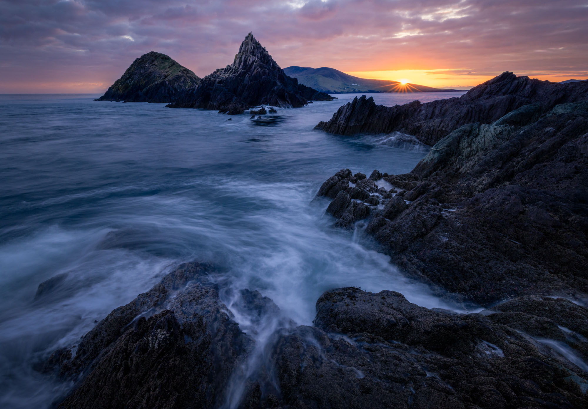 Sunset dunmore Head, Dingle Peninsula County Kerry, Ireland. Sunset dunmore Head, Dingle Peninsula County Kerry, Ireland.