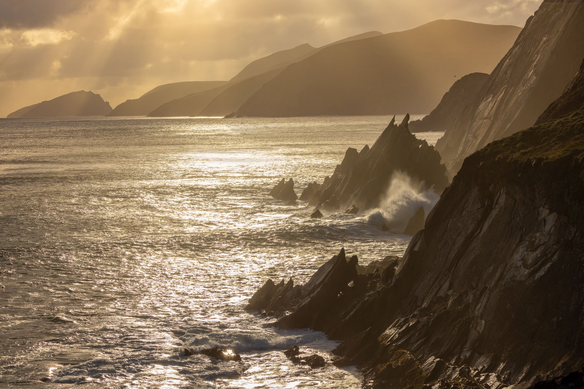 Slea Head, Dingle Peninsula. County Kerry, Ireland. Slea Head, Dingle Peninsula. County Kerry, Ireland.