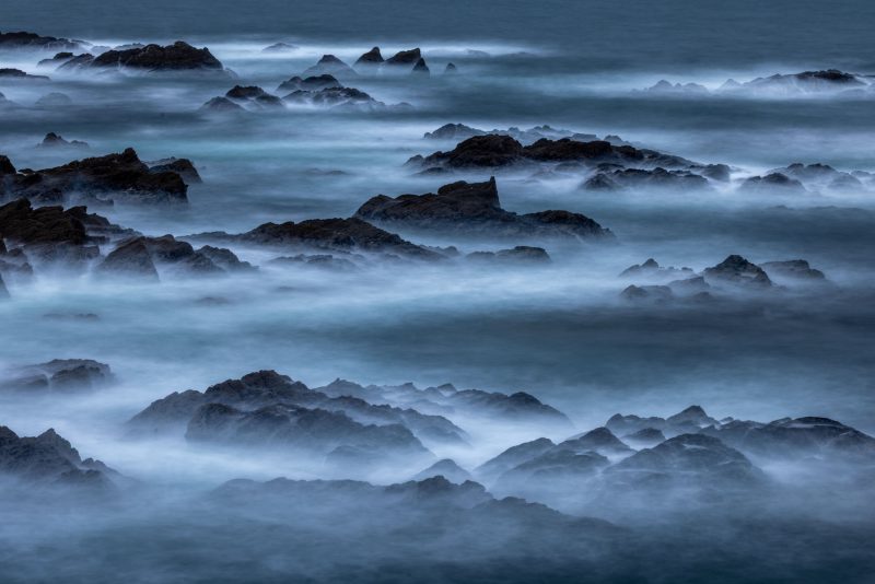 Waves and rocks, Achill Island, County Mayo, Ireland.